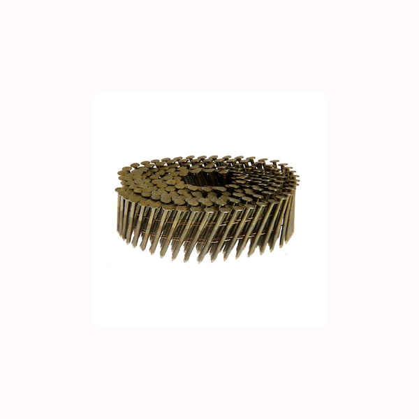 Grip-Rite 2-3/8 in. L X 11 Ga. Wire Coil Brite Framing Nails 15 deg 3000 pk